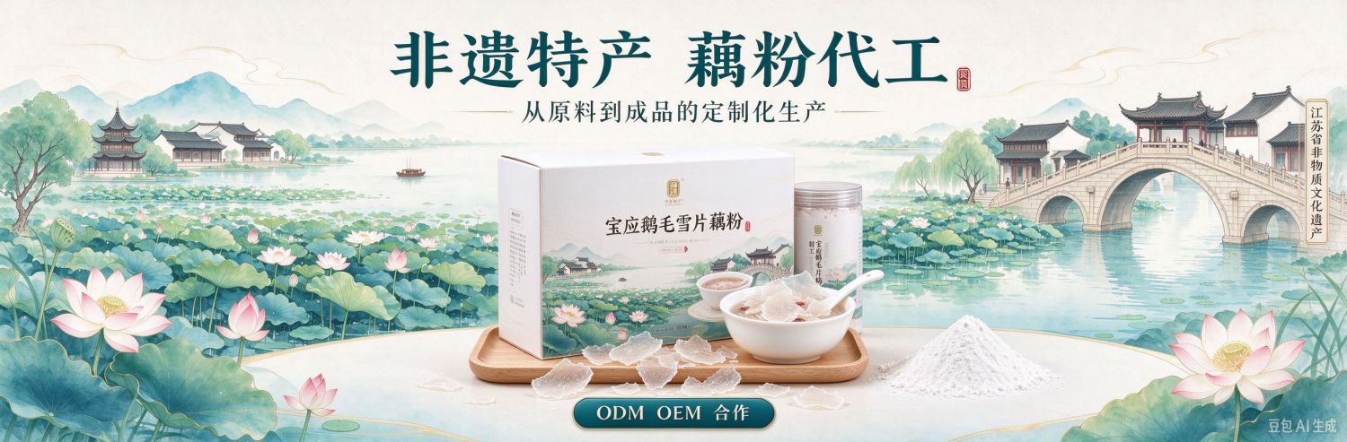 非遗藕粉工厂